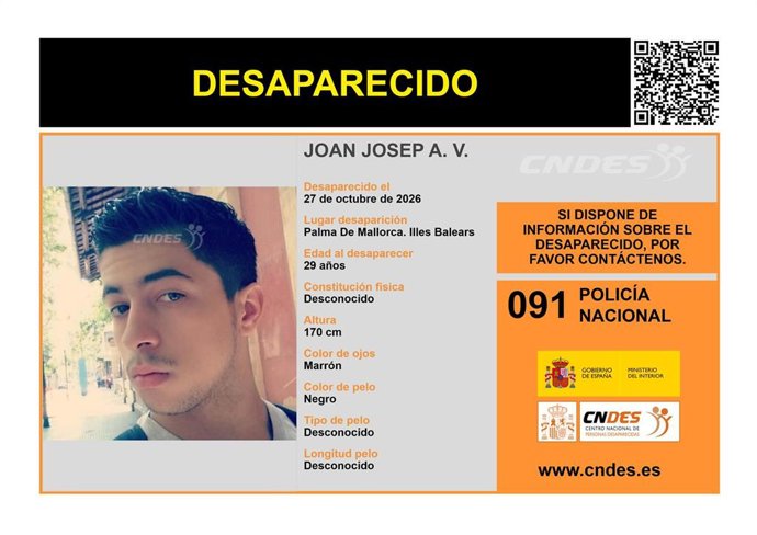 Desaparecido en Palma