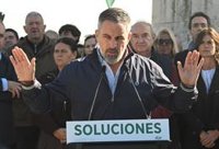 Abascal, preguntado por la situación judicial de Leticia Díaz: "No sé de qué me habla y me importa muy poco hoy"