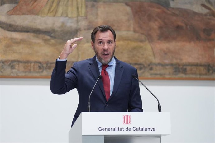 El ministro de Transportes y Movilidad Sostenible, Óscar Puente.
