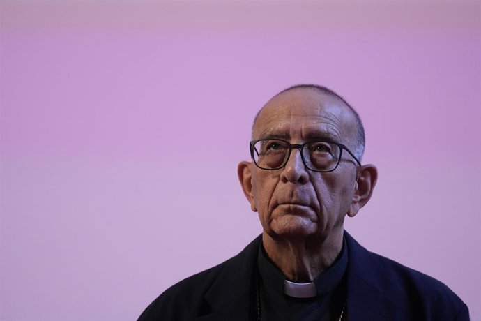 El cardenal arzobispo de Barcelona Juan José Omella abren el curso del Ateneu Universitari Sant Pacià, a 8 de octubre de 2026, en Barcelona, Catalunya (España).