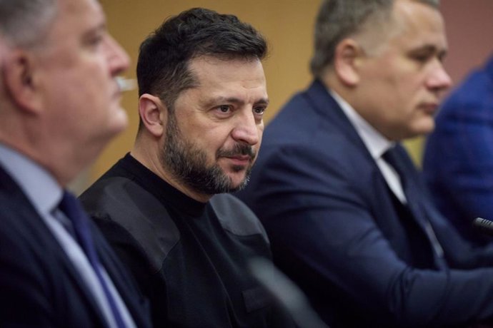 Volodimir Zelenski, presidente de Ucrania.