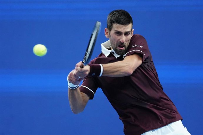 El tenista serbio Novak Djokovic.