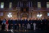 Foto: Illa, Collboni, Rull, Crespín y Moret guardan un minuto de silencio por las víctimas
