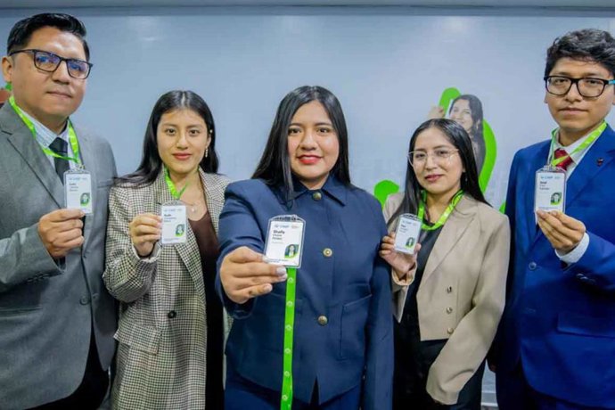 Archivo - Perú.- ONP recibe a la primera generación de jóvenes que se formarán en gestión previsional