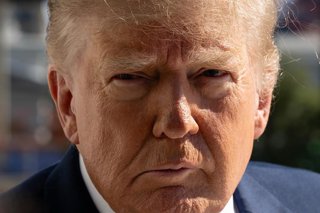October 25, 2026, Washington, District Of Columbia, United States: President DONALD TRUMP speaks to the press before departing the White House en route to Port Huron, Michigan, where he is scheduled to hold a political rally.,Image: 1146528218, License: R