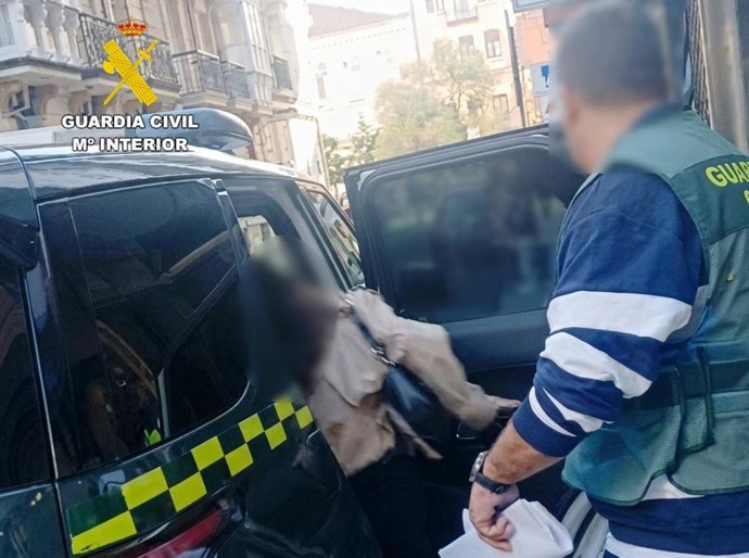 Detención de la conductora