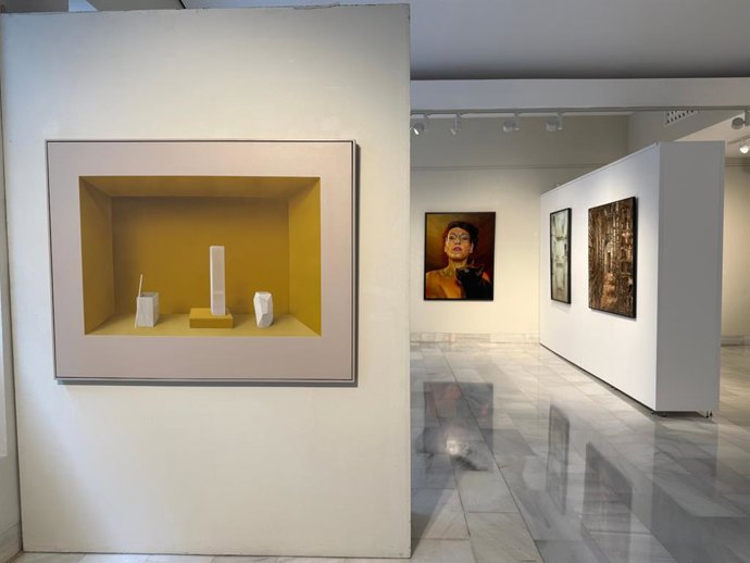 Archivo - Exposición de obras del XXXI Premio Francisco de Zurbarán de Fuente de Cantos.