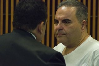 Archivo - El expresidente de El Salvador Elías Saca, durante el juicio en el que fue condenado en 2018 a diez años de cárcel por cargos de corrupción (archivo)