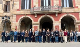 El minut de silenci per les víctimes de l'accident d'Urda (Toledo) al Parlament