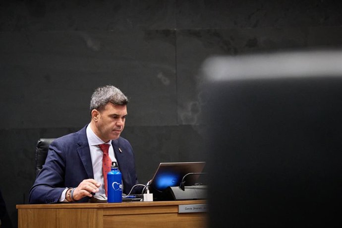 El portavoz del PPN, Javier García.