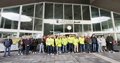 Accidente.- Una concentración en la estación de tren de Logroño recuerda a víctimas y pide "explicar este sinsentido"