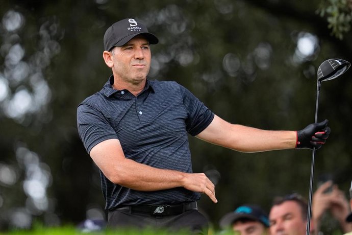 El golfista español Sergio García, en el Open de España 2026, disputado en el Club de Campo Villa de Madrid.