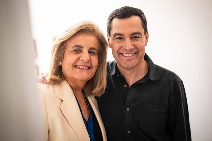 Fátima Báñez y Juanma Moreno