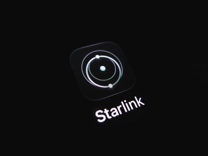 Imagen de archivo de un logo de Starlink.