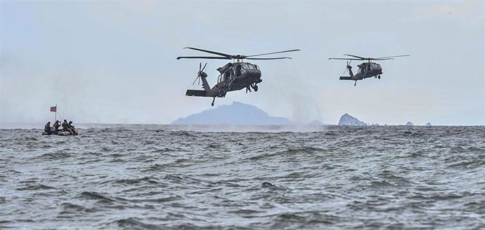 Archivo - Corea del Sur y de EEUU realizan maniobras conjuntas en la costa occidental surcoreana, ante a las repetidas críticas de Corea del Norte (archivo) 