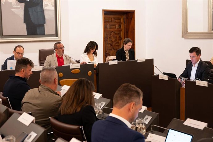Pleno de la Diputación de Cáceres