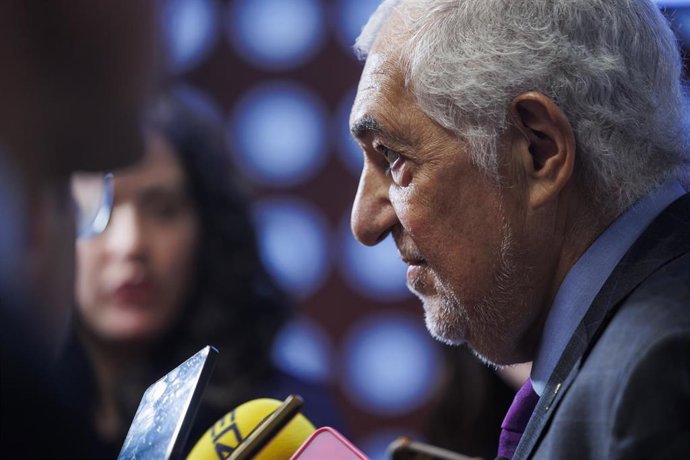 El presidente del TC, Cándido Conde-Pumpido, en Logroño