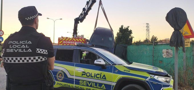 Vehículo de la Policía Local de Sevilla