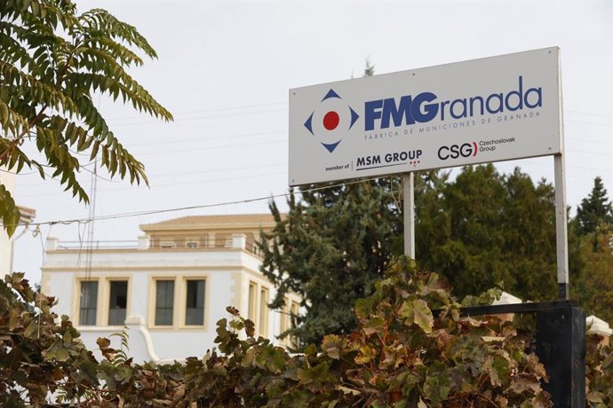 Exteriores de la Fábrica de Municiones de Granada.