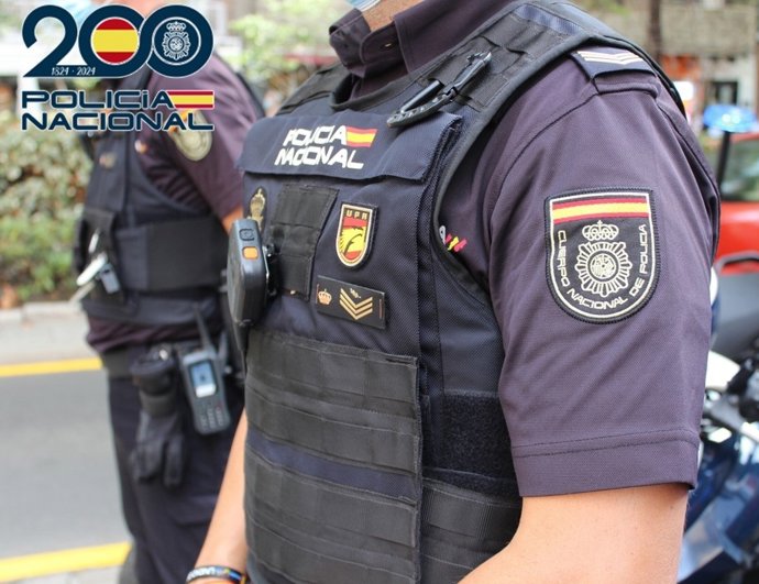 Imagen de un agente de la Policía Nacional.