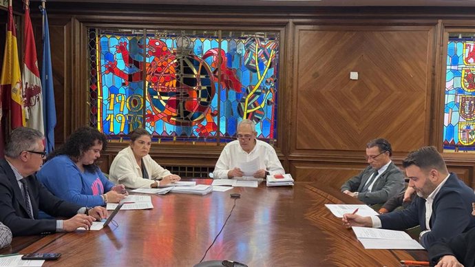 Junta de Gobierno Local del Ayuntamiento de León celebrada este viernes.