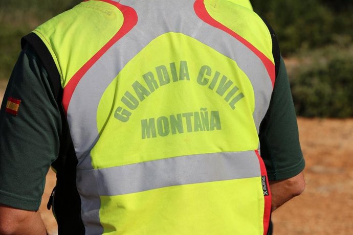 Efectivo del Grupo de Rescate e Intervención en Montaña (Greim) de la Guardia Civil