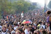 Foto: Miles de personas vuelven a salir a la calle en Italia para protestar contra el Gobierno en plena huelga general