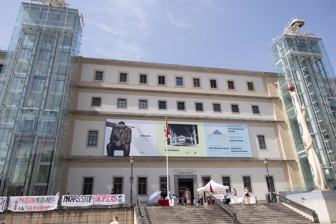 Archivo - Fachada exterior del Museo Reina Sofía, a 12 de julio de 2026, en Madrid (España). 