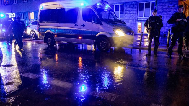 Imagen de archivo de la Policía polaca en Varsovia