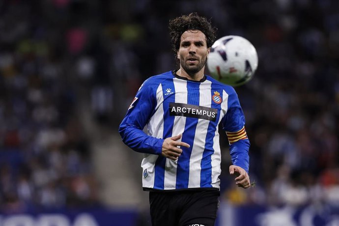 Archivo - Leandro Cabrera durante un partido con el RCD Espanyol