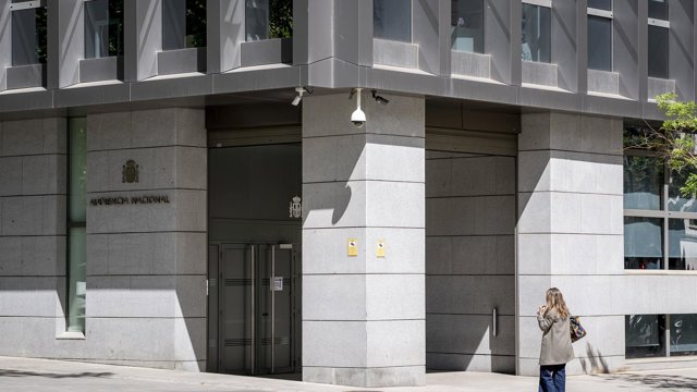 Archivo - Fachada de la Audiencia Nacional, en Madrid (España).