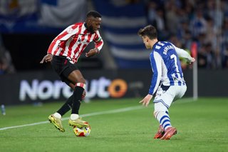 Archivo - Iñaki Williams, Real Sociedad - Athletic Club