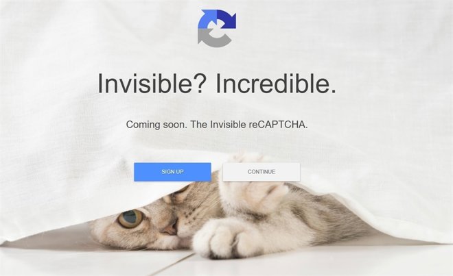 Google recaptcha invisible 