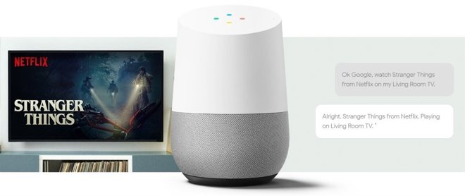 Google Home y Netflix