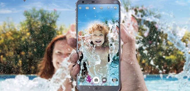 LG G6 resistente al agua 