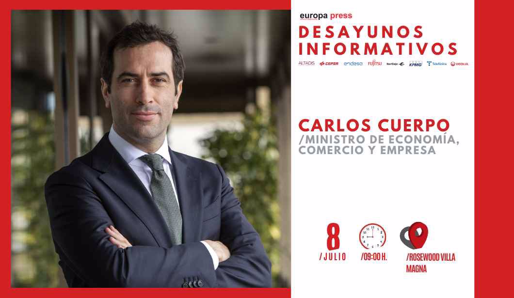 Cartel evento Carlos Cuerpo