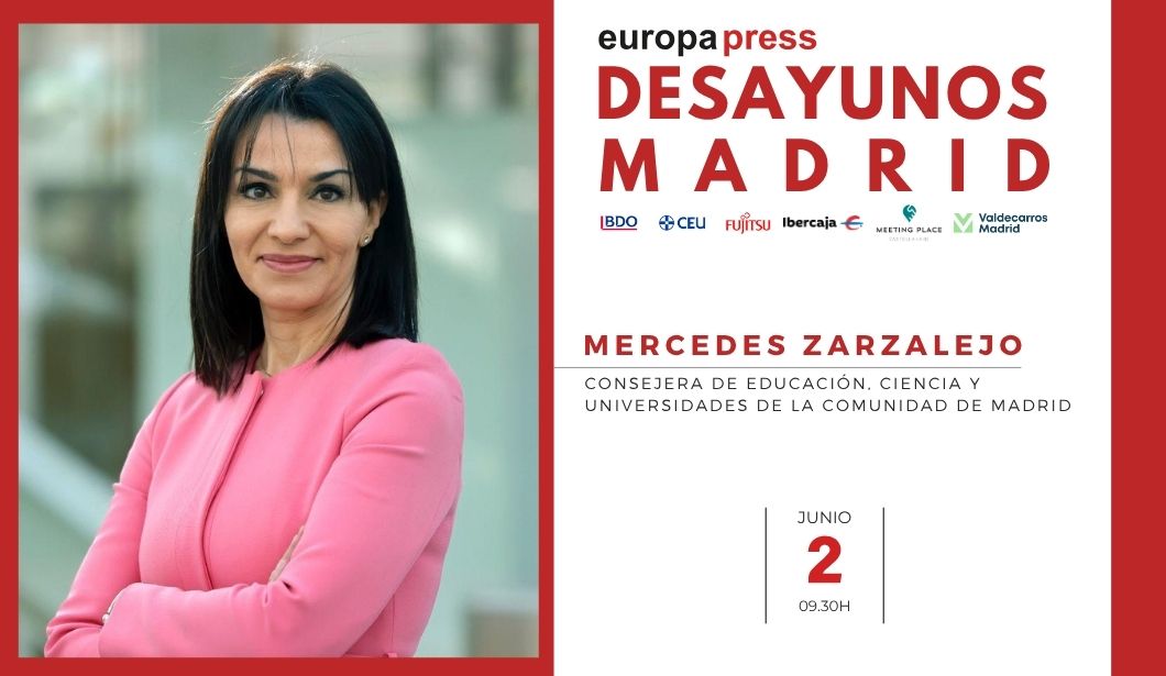 Cartel evento Mercedes Zarzalejo
