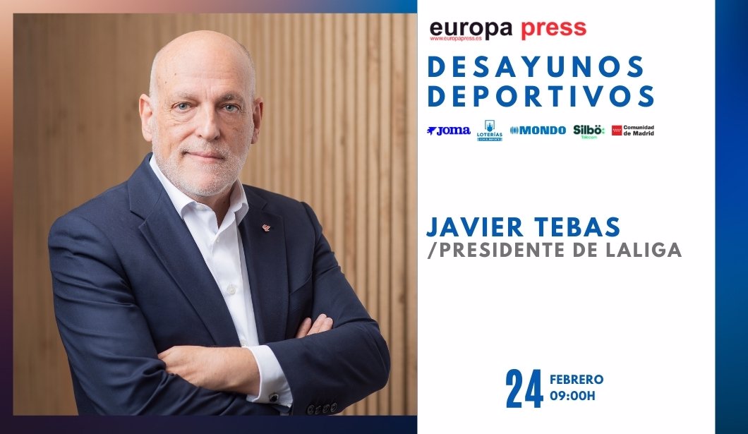 Cartel evento Javier Tebas