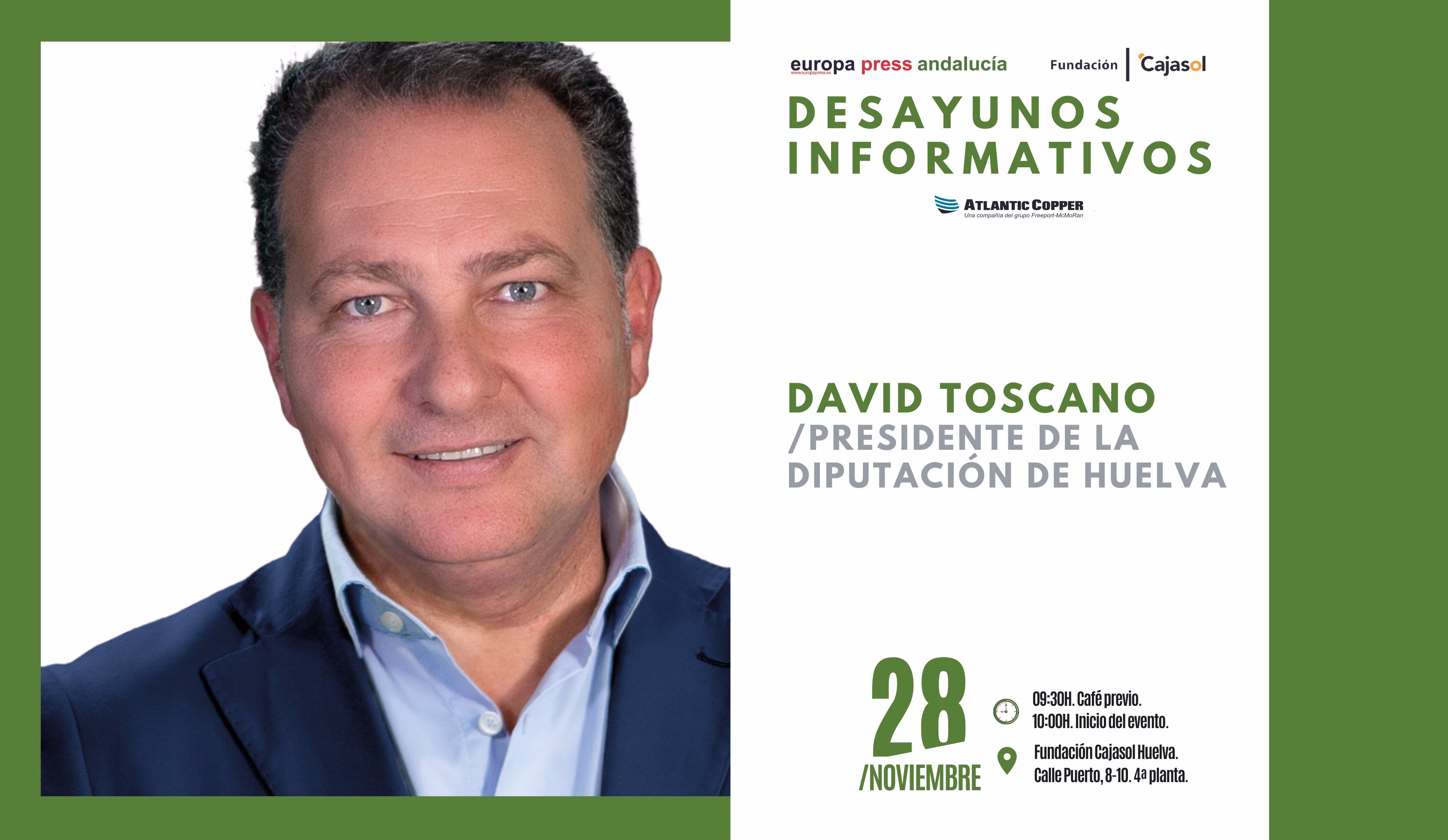Cartel evento David Toscano