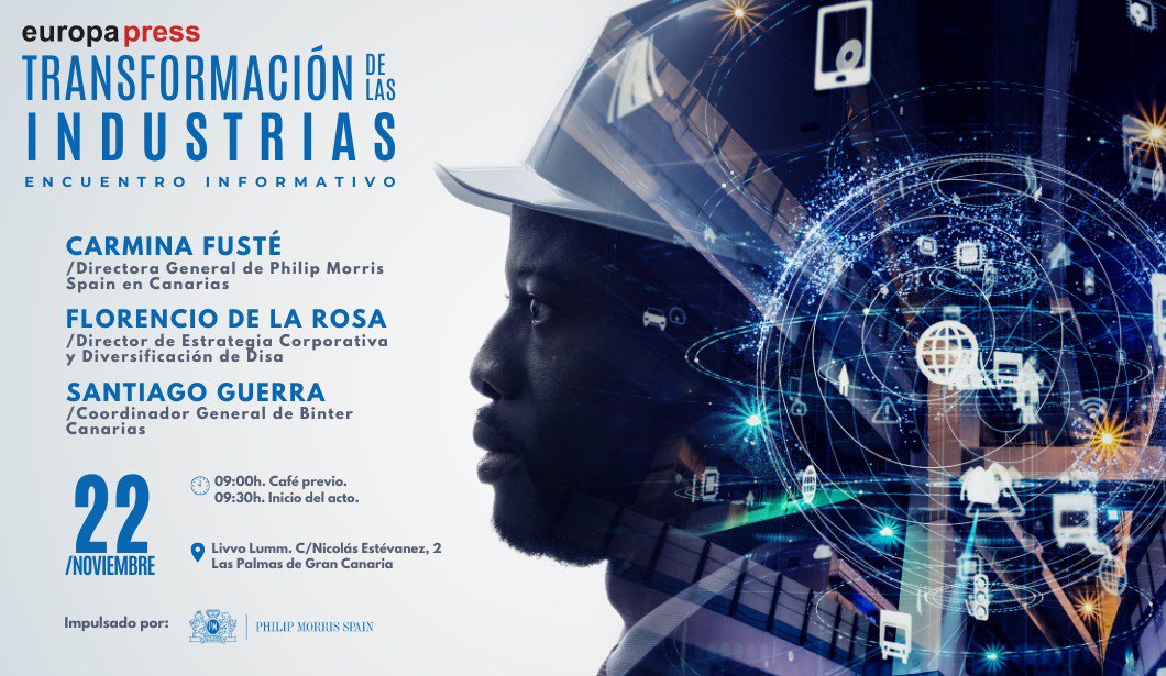 Cartel evento Transformaci&#243;n de las industrias