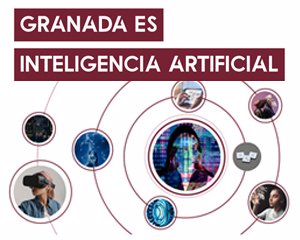 Cartel Granada es Inteligencia Artificial