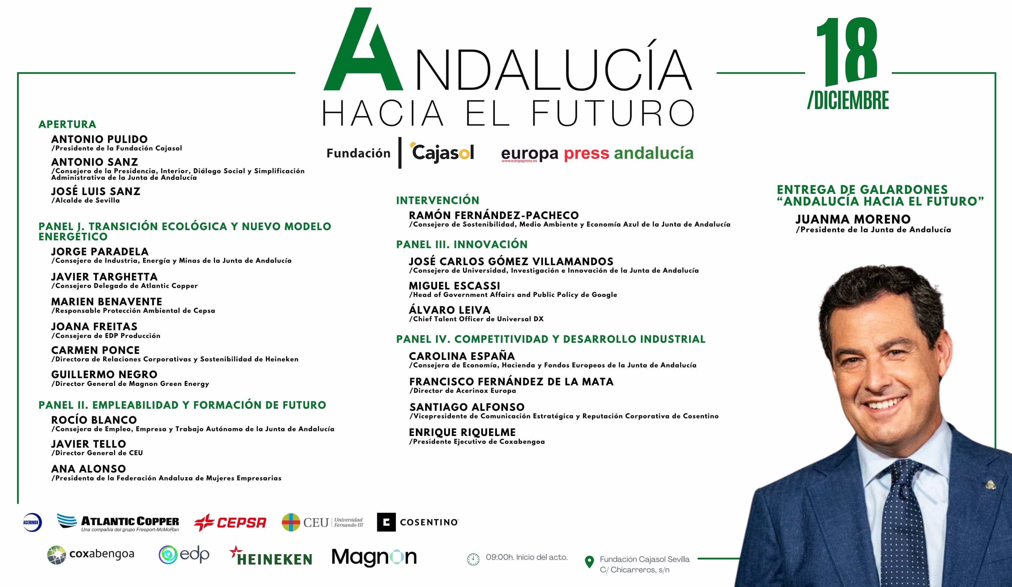 Cartel evento Andaluc&#237;a hacia el futuro III