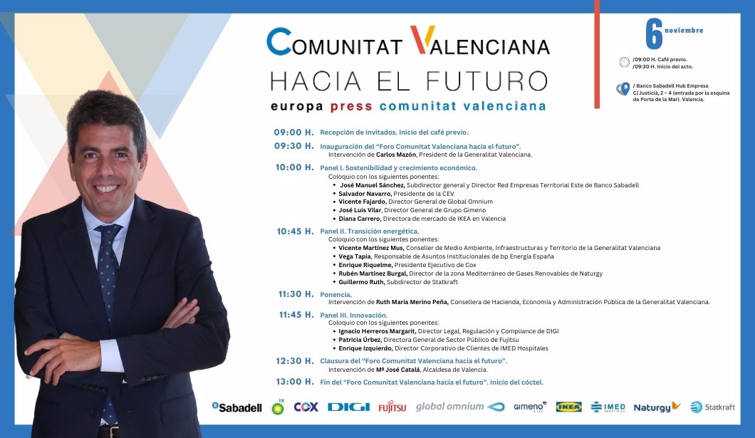 Comunitat Valenciana hacia el futuro