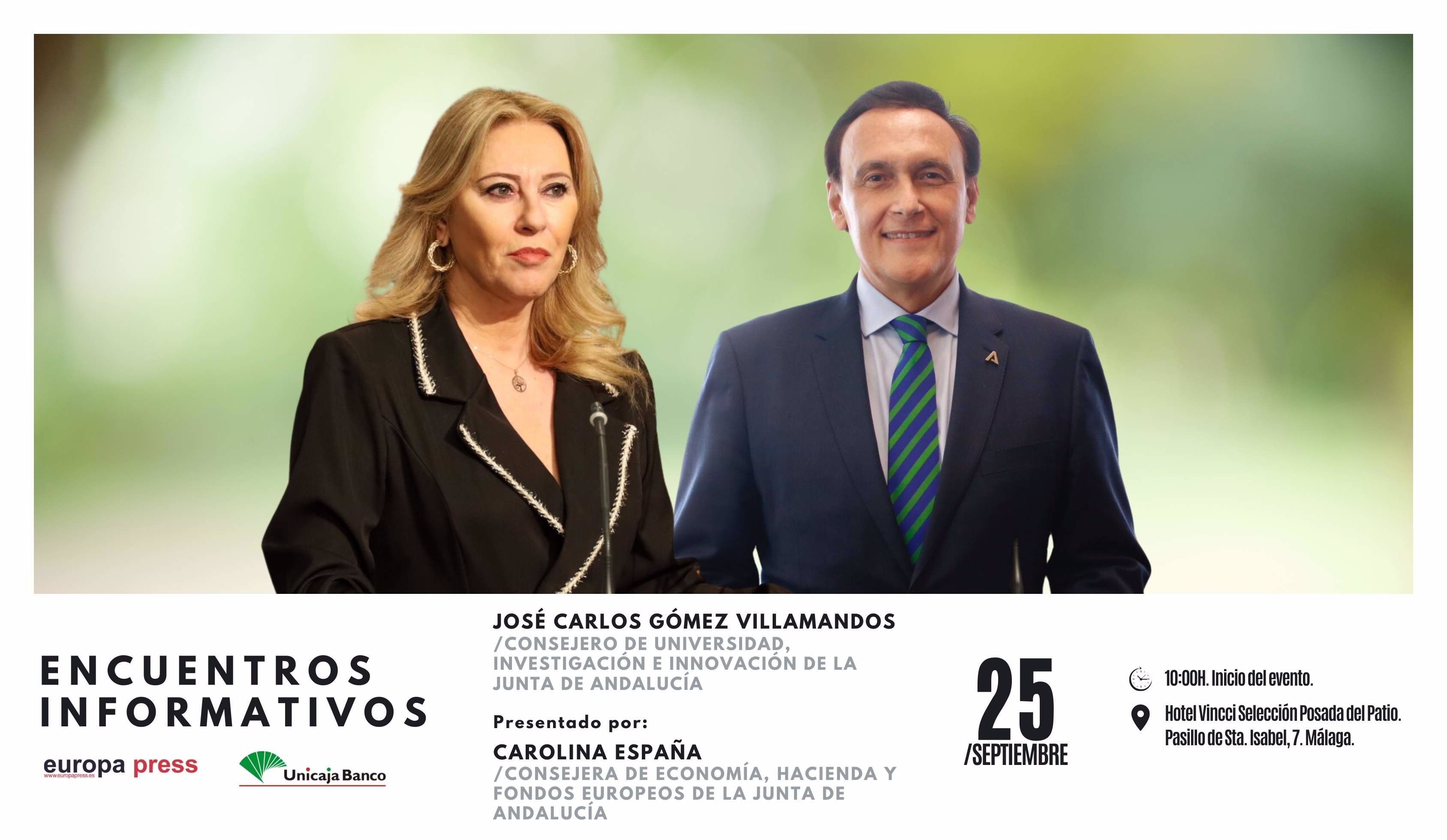 Cartel evento Jos&#233; Carlos G&#243;mez Villamandos