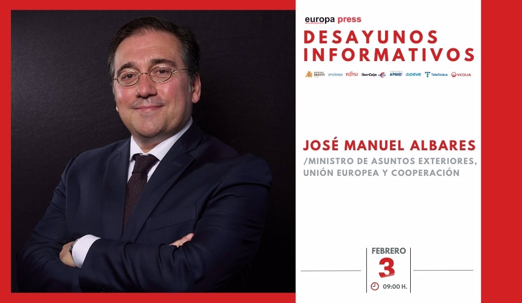 Cartel José Manuel Albares