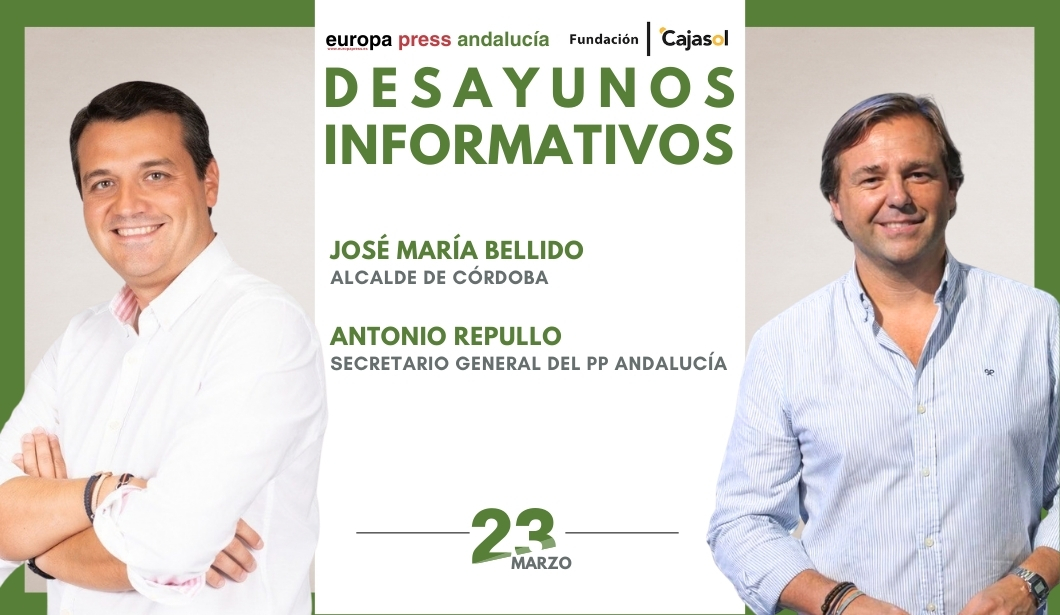 Cartel evento José María Bellido / Antonio Repullo