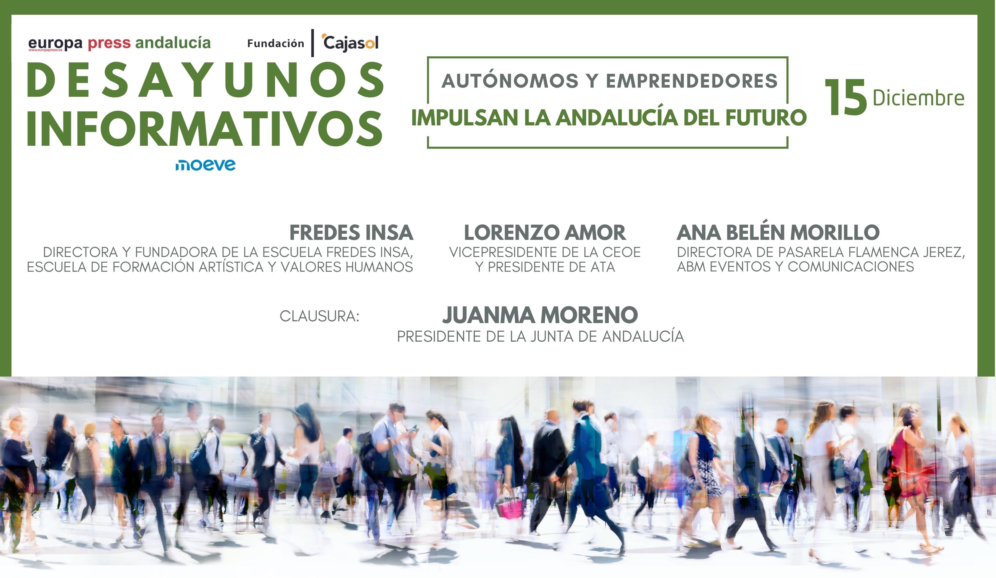 Autónomos y emprendedores impulsan la Andalucía del futuro